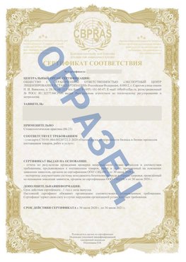 Образец Сертификат СТО 01.064.00220722.2-2020 Питкяранта Сертификат СТО 01.064.00220722.2-2020 